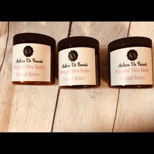 West African whipped Shea butter with almond oil